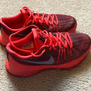 NIKE KD BRIGHT CRIMSON BASKETBALL SHOES BIG BOY